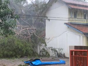 Angin Kencang Kembali Ngamuk di Ciamis, Rusak 7 Bangunan