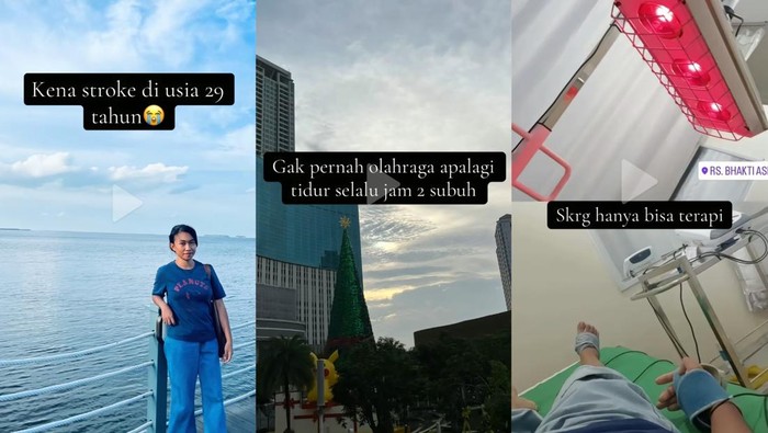 Viral terkena serangan stroke di usia muda