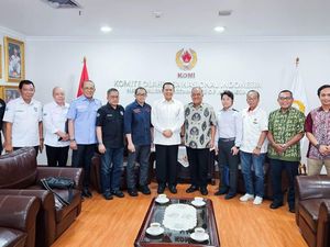 Bertemu Ketum KONI Pusat, Bamsoet Sebut IMI-PB Kodrat Siap Sukseskan PON Bertemu Ketum KONI Pusat, Bamsoet Sebut IMI-PB Kodrat Siap Sukseskan PON