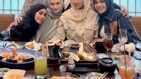 Dinda Hauw Makan Bareng Bestie dan Dinner Romantis dengan Suami