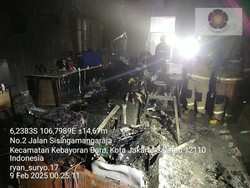 Penampakan Ruangan di Gedung ATR/BPN usai Terbakar