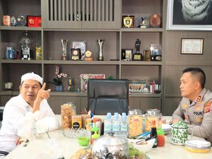 Gubernur Jabar Terpilih Temui Kapolres Bogor, Apresiasi Ungkap 1 Ton Narkotika