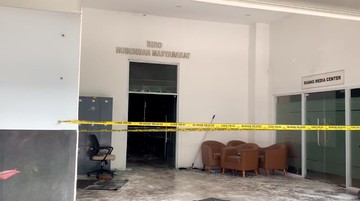 Api Melalap Ruang Humas ATR/BPN, Diduga Korsleting Jadi Biang Kerok