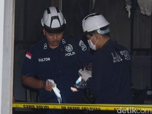 Puslabfor Teliti Abu-Arang Sisa Kebakaran Gedung Humas Kementerian ATR/BPN