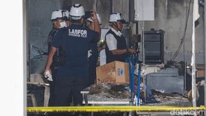 Labfor Sisir Lokasi Kebakaran Kementerian ATR/BPN