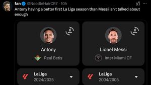 Meme Antony Bersinar di LaLiga, Messi Sih Lewat!