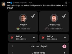 Meme Antony Bersinar di LaLiga, Messi Sih Lewat!