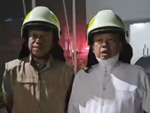 Nusron Pastikan Tak Ada Korban Akibat Kebakaran Gedung Kementerian ATR/BPN