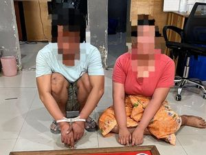 Pasutri Penjual Sabu Ditangkap Polres Lombok Tengah