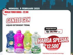 Belanja Deterjen Murah Meriah di Transmart Full Day Sale, Mulai Rp 12 Ribuan