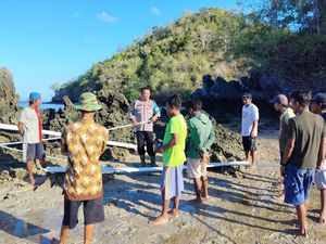 Langkah Nyata Aiptu Sisran Atasi Kesulitan Air Bertahun-tahun di Pesisir Sultra