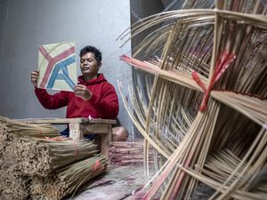 Begini Potret Kampung Layang-layang di Bandung Barat Begini Potret Kampung Layang-layang di Bandung Barat