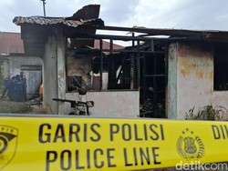 Rumah Permanen Terbakar di Pekanbaru, 1 Orang Tewas