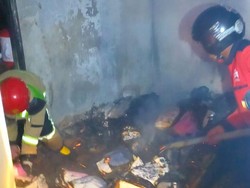 Rumah di Blitar Kebakaran, Uang Tunai Rp 100 Juta Ludes Terbakar