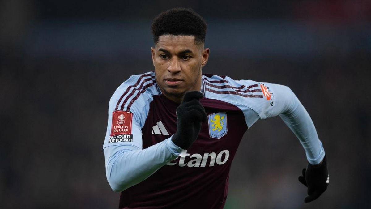 Marcus Rashford ada di lingkungan sehat di Aston Villa. (Foto: Visionhaus/Getty Images/Visionhaus)