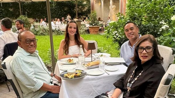 Keseruan Nia Ramadhani Makan Bareng Keluarga Bakrie dan Geng Cendol