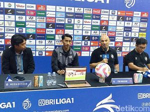 Ditahan Imbang Arema FC, Pelatih PSM Kecewa Keputusan Wasit