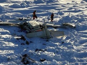 Penampakan Pesawat Bering Air yang Hilang, Ditemukan Jatuh di Alaska Penampakan Pesawat Bering Air yang Hilang, Ditemukan Jatuh di Alaska