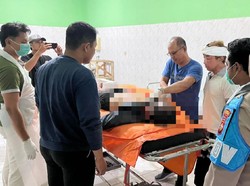 Mayat Pria Denpasar Tergeletak di Parit Jalan Raya Bakas Klungkung