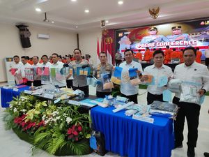 Polda Banten Ungkap 71 Kasus Narkoba Selama Januari 2025, Jerat 97 Tersangka