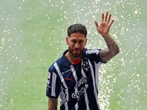Potret Sergio Ramos Berseragam Klub Meksiko Monterrey