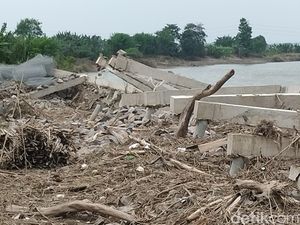 Baru Seumur Jagung, Proyek Rp 40 Miliar di Bojonegoro Sudah Ambruk