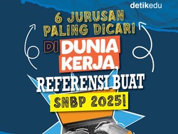 Infografis: 6 Jurusan Paling Dicari di Dunia Kerja, Referensi Buat SNBP 2025!