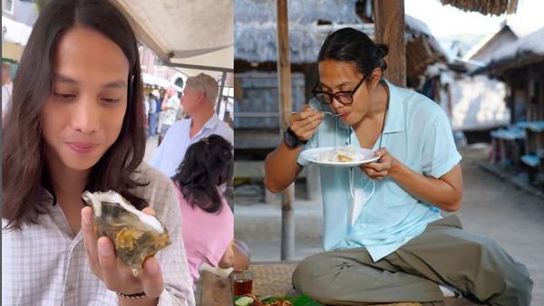 Dikta Wicaksono Doyan Makan Tiram hingga Makan Lesehan