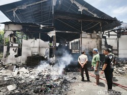 Pabrik Kapas di Kartasura Terbakar, Kerugian Ditaksir Mencapai Miliaran Rupiah