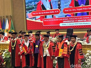 Untag Surabaya Kukuhkan 3 Guru Besar dari Berbagai Bidang Kepakaran Untag Surabaya Kukuhkan 3 Guru Besar dari Berbagai Bidang Kepakaran