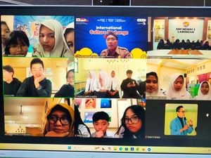 48 SMP di Lamongan Ikut International Culture Exchange Project 3 Negara