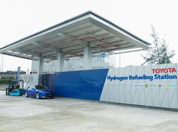 Penampakan Stasiun Pengisian Bahan Bakar Hidrogen Milik Toyota Indonesia