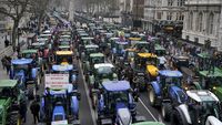 Traktor Petani Kuasai Jalanan London, Protes Kenaikan Pajak