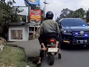 Viral Fortuner Pelat Sipil Pakai Strobo Nyala, Padahal Ada Patwal Viral Fortuner Pelat Sipil Pakai Strobo Nyala, Padahal Ada Patwal