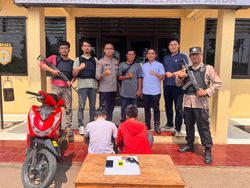 Aksi Aipda Rico Hady Saat Bawa Anak-Istri Tangkap Begal Bersenpi di Lampung