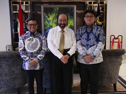 Andra Soni Temui Surya Paloh, Dapat Wejangan Bangun Banten