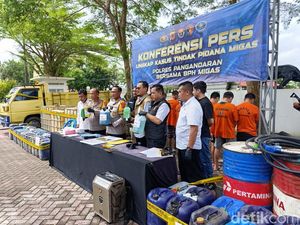 Polisi Bongkar BBM Oplosan di Pangandaran, 5 Orang Ditangkap