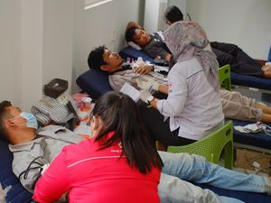 Bulan K3 Nasional, PT GNI Gelar Donor Darah untuk Kepedulian Sosial