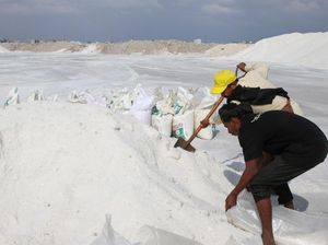 Geliat Produksi Garam di Kota Pelabuhan Kuno Yaman
