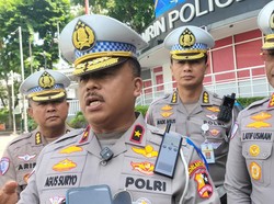 Kakorlantas Pantau Operasi Keselamatan Jaya 2025 di Bundaran HI