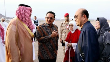Megawati Menjejak Tanah Suci, Siap Berziarah ke Makam Sang Nabi