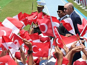 Prabowo Minta Erdogan Geber Industri Pertahanan Turki Produksi Senjata Bareng RI