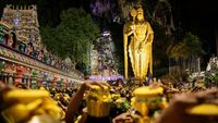 Semarak Perayaan Thaipusam di Malaysia