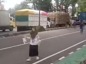 Heboh Warga Bagi-bagi Ayam Gratis gegara Truk Terjebak Macet di Maros Heboh Warga Bagi-bagi Ayam Gratis gegara Truk Terjebak Macet di Maros