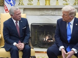 Trump Bertemu Raja Yordania di Tengah Rencananya Pindahkan Warga Gaza
