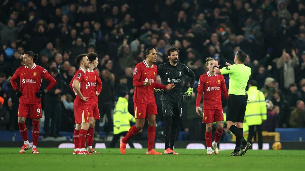 Liverpool diimbangi Everton 2-2 dalam lanjutan Premier League (Foto: Getty Images/Alex Pantling)