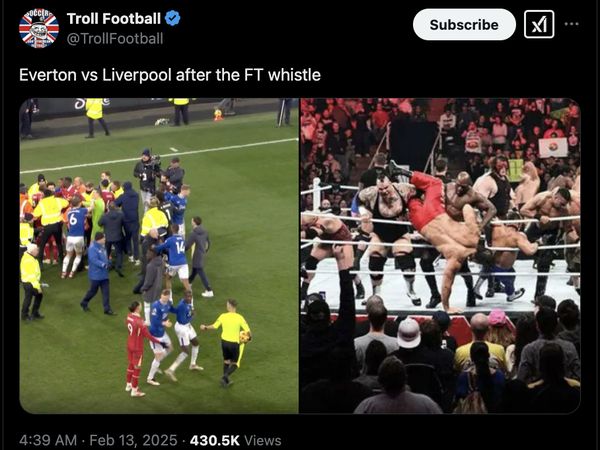 Meme Panasnya Derby Merseyside: Liverpool Seri, Fans MU Ikut Kena Ledek