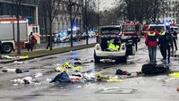 Ngeri! Mobil Tabrak Kerumunan di Munich Jerman, Belasan Orang Terluka