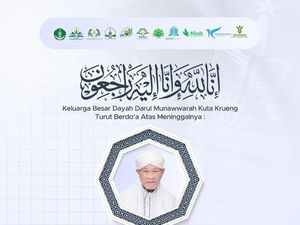 Aceh Berduka, Abu Kuta Krueng Wafat Aceh Berduka, Abu Kuta Krueng Wafat