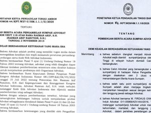 Video Berita Acara Sumpah Advokat Razman Nasution & Firdaus Oiwobo Dibekukan Video Berita Acara Sumpah Advokat Razman Nasution & Firdaus Oiwobo Dibekukan